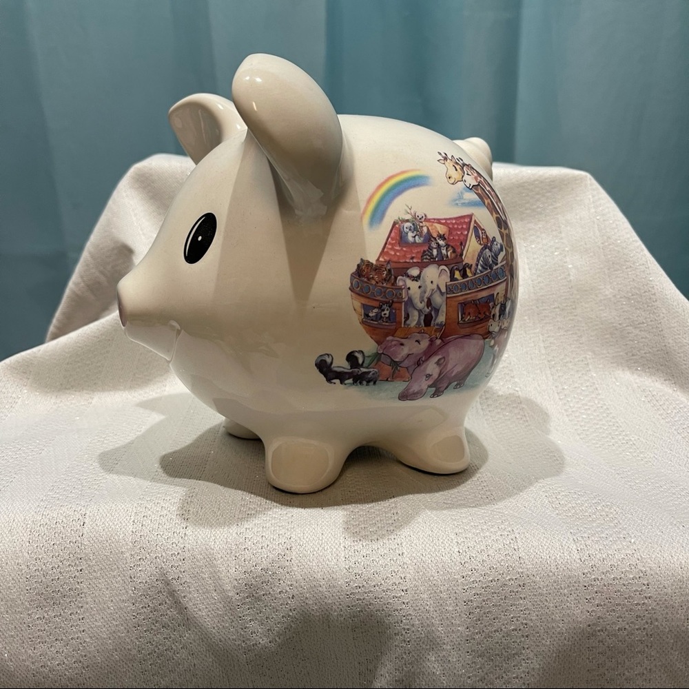 Noahs Ark Pig Piggy Bank